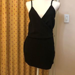 Urban outfitters black romper/ skort